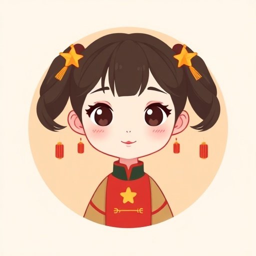吃瓜51app-追星少女喵头像